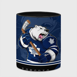 Кружка 3D Toronto Maple Leafs, цвет: 3D-белый + черный — фото 2