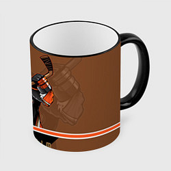 Кружка 3D Anaheim Ducks, цвет: 3D-черный кант
