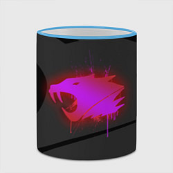 Кружка 3D CS:GO: iBUYPOWER Black Сollection, цвет: 3D-небесно-голубой кант — фото 2