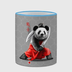 Кружка 3D Master Panda, цвет: 3D-небесно-голубой кант — фото 2