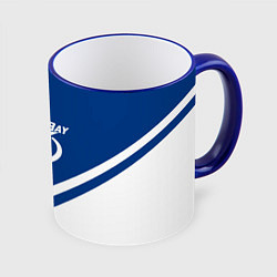 Кружка 3D NHL: Tampa Bay Lightning, цвет: 3D-синий кант