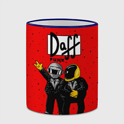 Кружка 3D Daff Punk, цвет: 3D-синий кант — фото 2