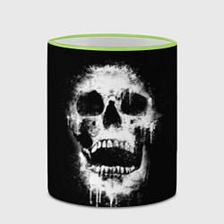 Кружка 3D Evil Skull, цвет: 3D-светло-зеленый кант — фото 2