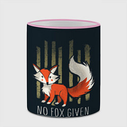 Кружка 3D No Fox Given, цвет: 3D-розовый кант — фото 2