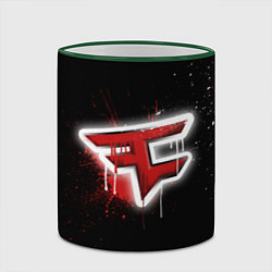 Кружка 3D FaZe Clan: Black collection, цвет: 3D-зеленый кант — фото 2