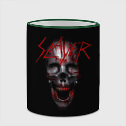 Кружка 3D Slayer: Wild Skull, цвет: 3D-зеленый кант — фото 2