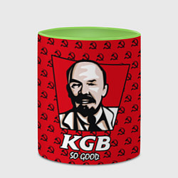 Кружка 3D KGB: So Good, цвет: 3D-белый + светло-зеленый — фото 2