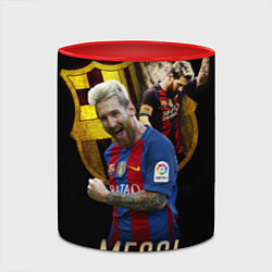 Кружка 3D Messi Star, цвет: 3D-белый + красный — фото 2