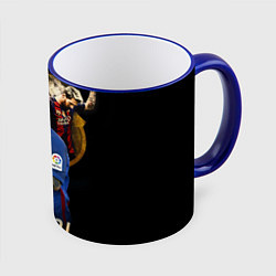 Кружка 3D Messi Star, цвет: 3D-синий кант