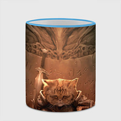 Кружка 3D Довакин, цвет: 3D-небесно-голубой кант — фото 2