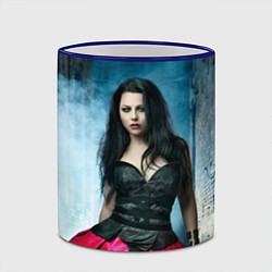Кружка 3D Evanescence, цвет: 3D-синий кант — фото 2