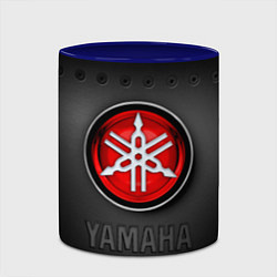 Кружка 3D Yamaha, цвет: 3D-белый + синий — фото 2