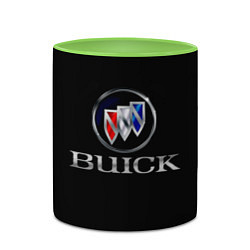 Кружка 3D Buick, цвет: 3D-белый + светло-зеленый — фото 2