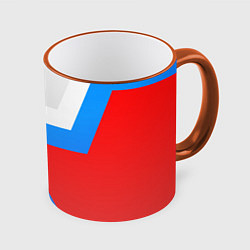 Кружка цветная Звезда России