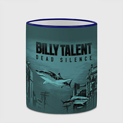 Кружка 3D Billy Talent: Dead Silence, цвет: 3D-синий кант — фото 2
