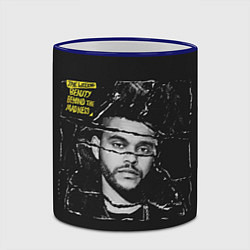 Кружка 3D The Weeknd: Madness, цвет: 3D-синий кант — фото 2