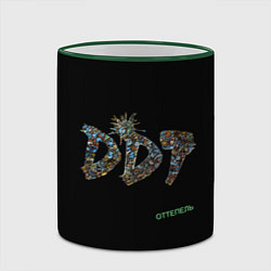 Кружка 3D ДДТ: Оттепель, цвет: 3D-зеленый кант — фото 2