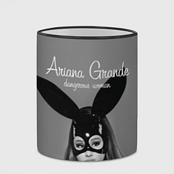 Кружка 3D Ariana Grande: Rabbit, цвет: 3D-черный кант — фото 2