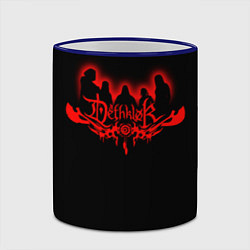 Кружка 3D Dethklok, цвет: 3D-синий кант — фото 2