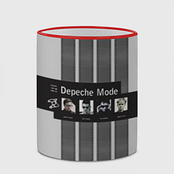Кружка 3D Группа Depeche Mode, цвет: 3D-красный кант — фото 2
