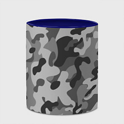 Кружка 3D Ночной Камуфляж 1, цвет: 3D-белый + синий — фото 2