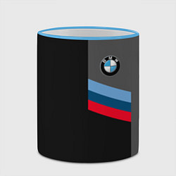Кружка 3D BMW БМВ, цвет: 3D-небесно-голубой кант — фото 2