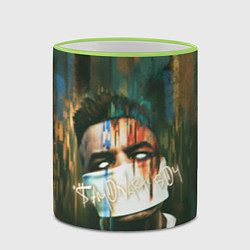 Кружка 3D Sayonara Boy: Dark side, цвет: 3D-светло-зеленый кант — фото 2