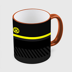 Кружка 3D FC Borussia 2018 Original #3, цвет: 3D-оранжевый кант