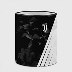 Кружка 3D FC Juventus: Abstract, цвет: 3D-черный кант — фото 2