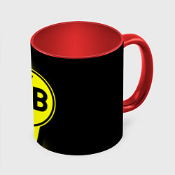 Кружка 3D FC Borussia Dortmund: Storm, цвет: 3D-белый + красный