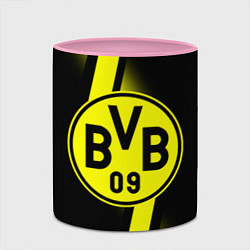 Кружка 3D FC Borussia Dortmund: Storm, цвет: 3D-белый + розовый — фото 2