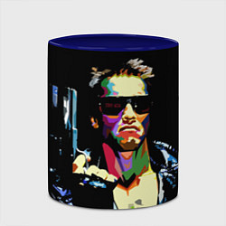 Кружка 3D Terminator Art, цвет: 3D-белый + синий — фото 2