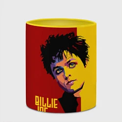 Кружка 3D Green Day: Billy Joe, цвет: 3D-белый + желтый — фото 2