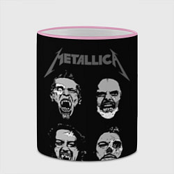 Кружка 3D Metallica Vampires, цвет: 3D-розовый кант — фото 2