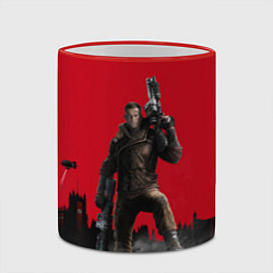 Кружка 3D Soldier: William Blaskovitz, цвет: 3D-красный кант — фото 2