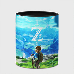 Кружка 3D Z-Link, цвет: 3D-белый + черный — фото 2