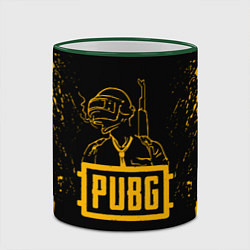 Кружка 3D PUBG: Black Soldier, цвет: 3D-зеленый кант — фото 2