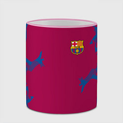 Кружка 3D FC Barcelona: Purple Original, цвет: 3D-розовый кант — фото 2