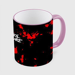 Кружка 3D My Chemical Romance, цвет: 3D-розовый кант