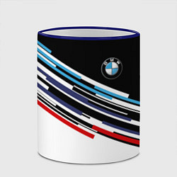 Кружка 3D BMW BRAND COLOR БМВ, цвет: 3D-синий кант — фото 2
