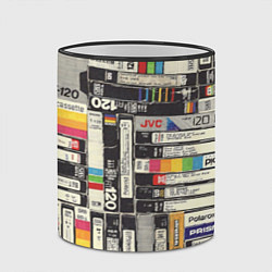 Кружка 3D VHS-кассеты, цвет: 3D-черный кант — фото 2