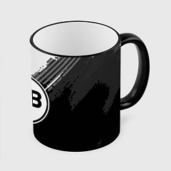 Кружка 3D BVB 09: Black Style, цвет: 3D-черный кант