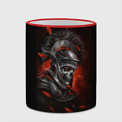 Кружка 3D Мертвый легионер, цвет: 3D-красный кант — фото 2