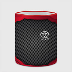Кружка 3D Toyota: Metal Sport, цвет: 3D-красный кант — фото 2