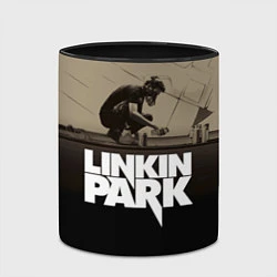 Кружка 3D Linkin Park: Meteora, цвет: 3D-белый + черный — фото 2
