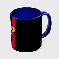 Кружка 3D FC Roma 1927, цвет: 3D-белый + синий
