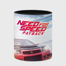 Кружка 3D Need for Speed: Payback, цвет: 3D-белый + черный — фото 2