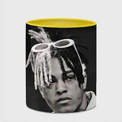 Кружка 3D XXXTentacion, цвет: 3D-белый + желтый — фото 2