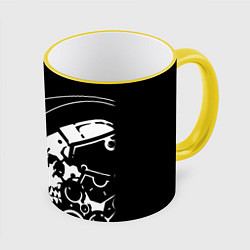 Кружка 3D Ludens Kojima Productions, цвет: 3D-желтый кант