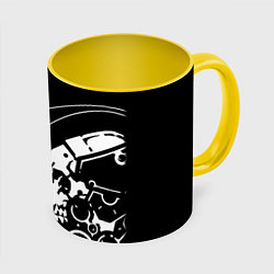 Кружка 3D Ludens Kojima Productions, цвет: 3D-белый + желтый